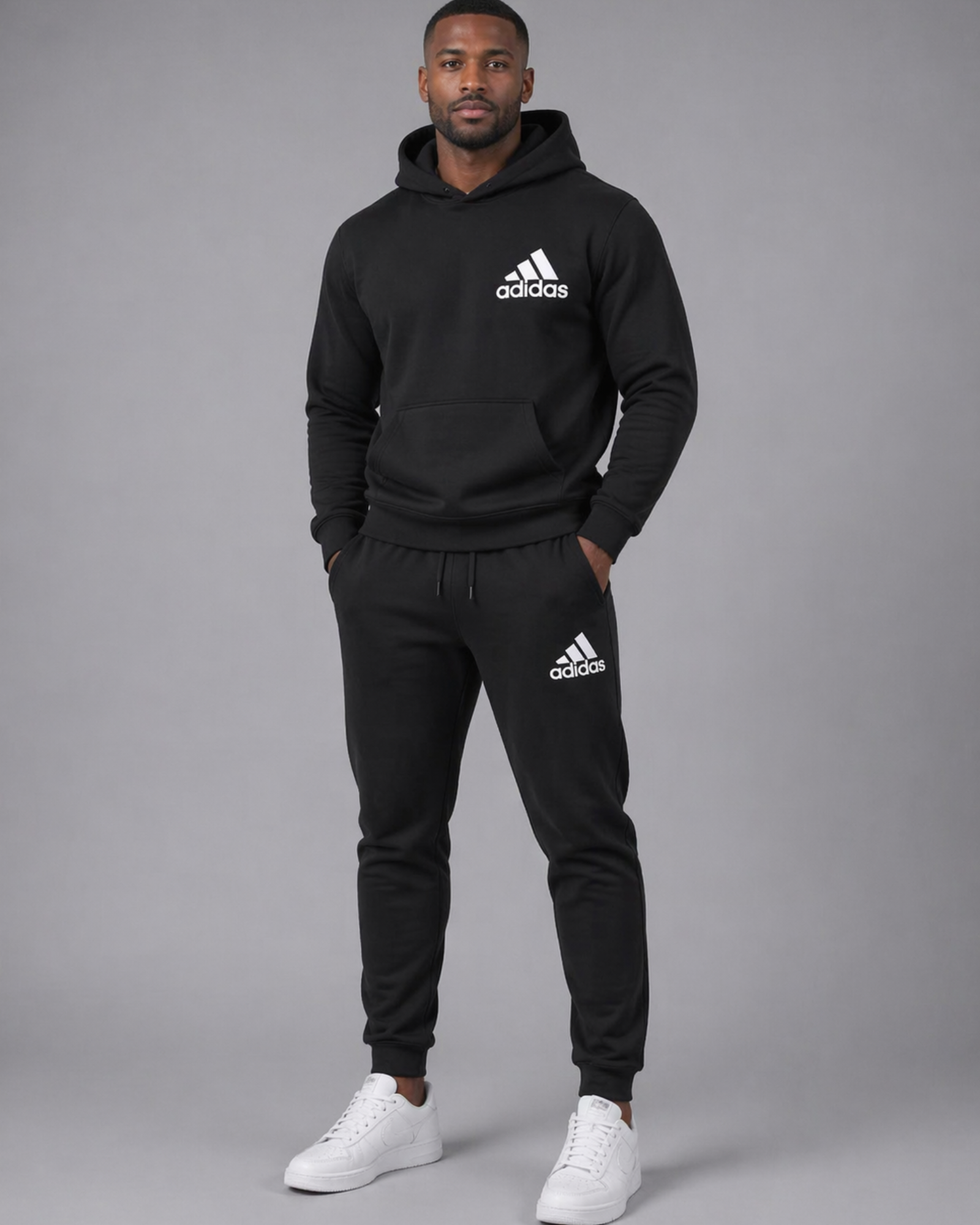 Adidas Black Front