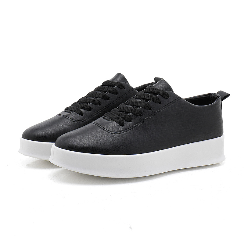 Black Contrast Sneaker — Product View