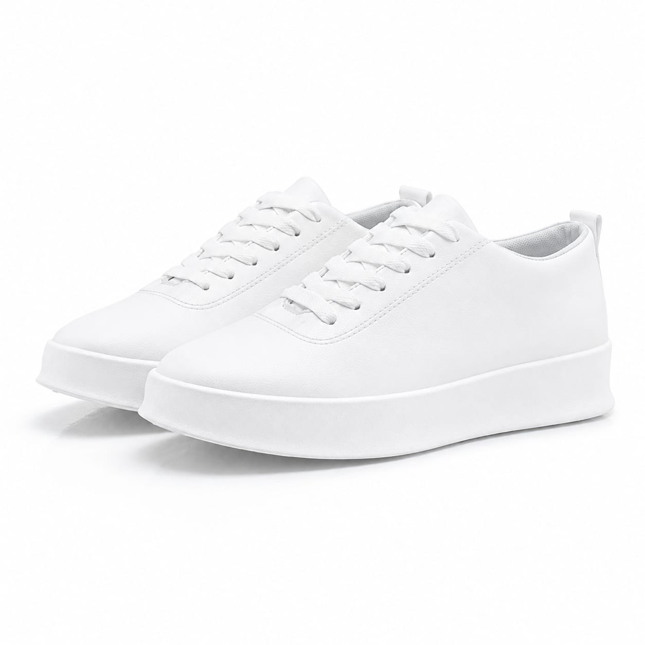 Arctic White Cushioned Sneaker